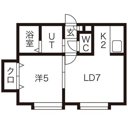 メゾンエスポワールの物件間取画像